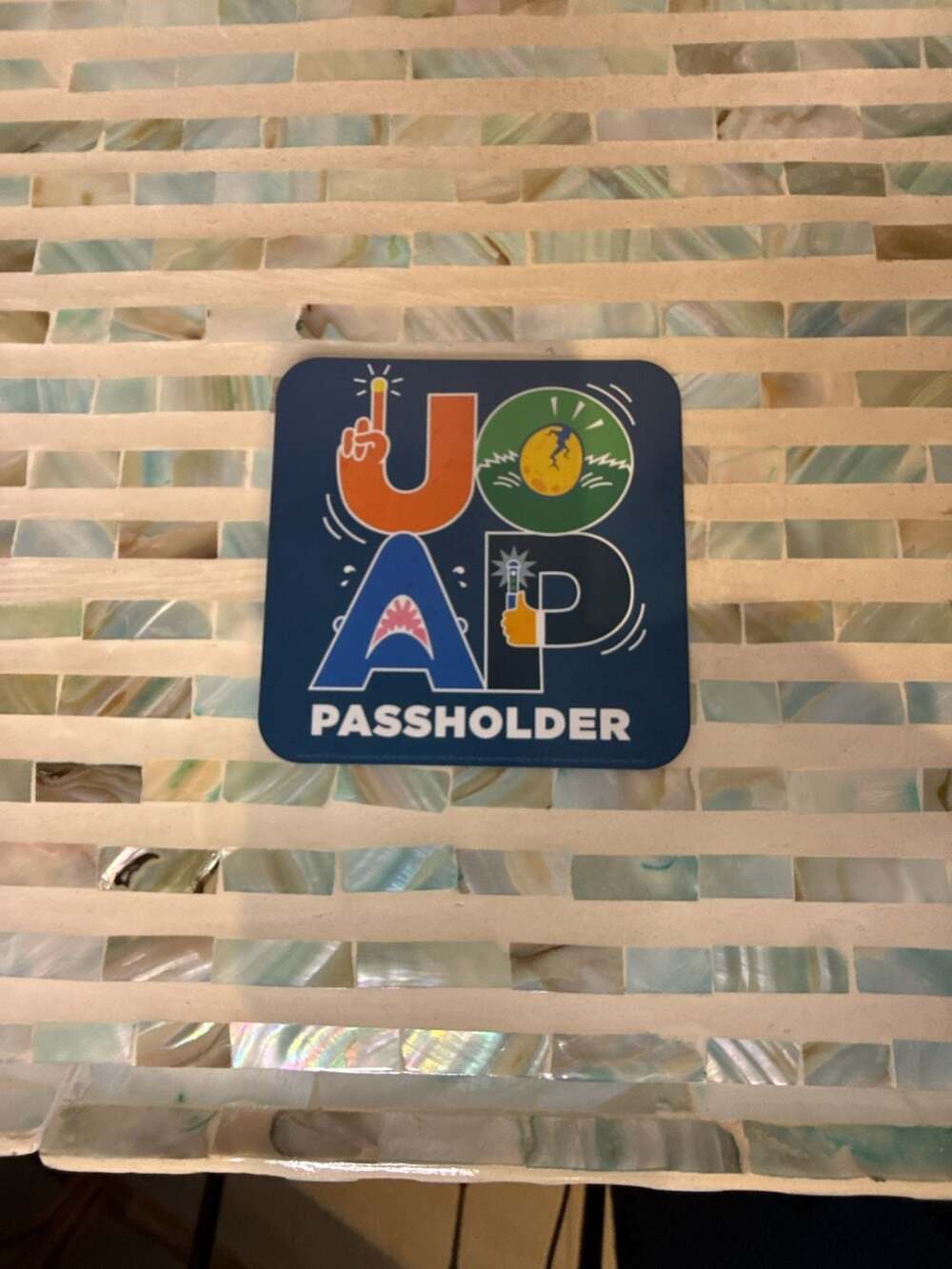 Universal Studios Orlando UOAP Passholder Magnet ET Jaws JP MIB
